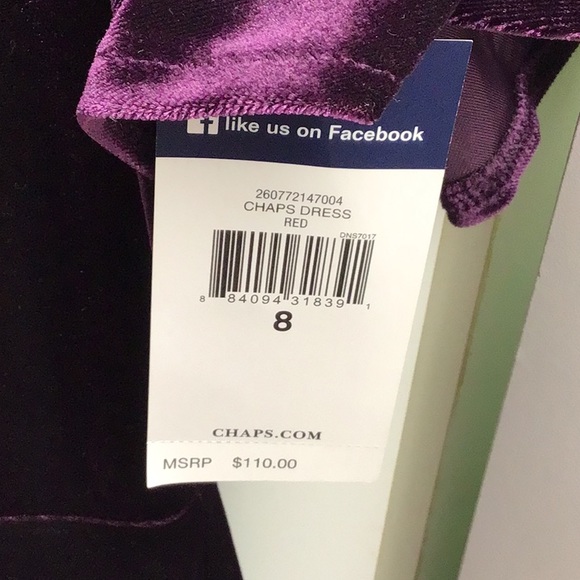 NEW VELVET CHAPS DRESS SIZE 8 - Picture 16 of 16